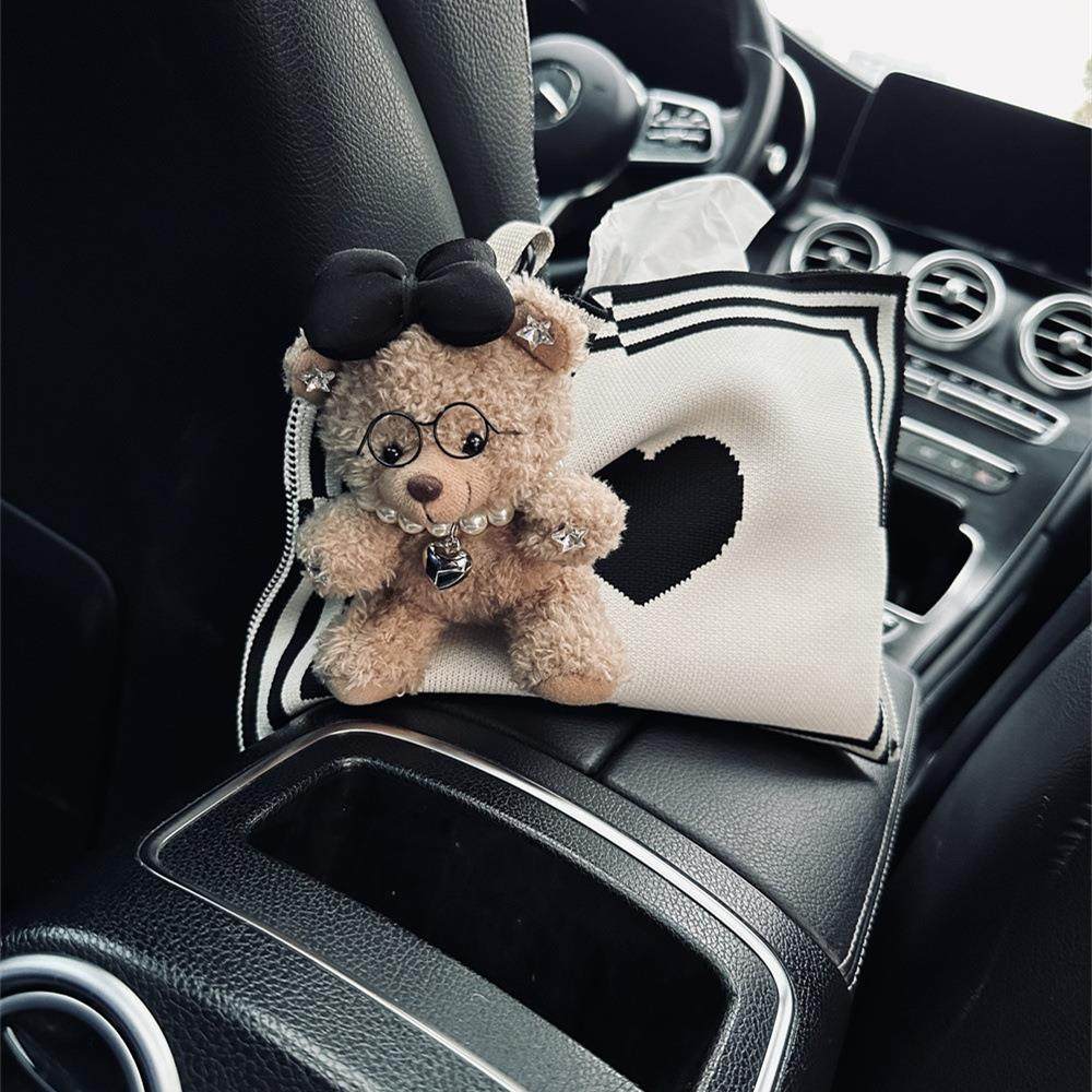 车载椅背遮阳板汽车纸巾盒抽创意可爱卡通挂式抽纸盒车内用品大全