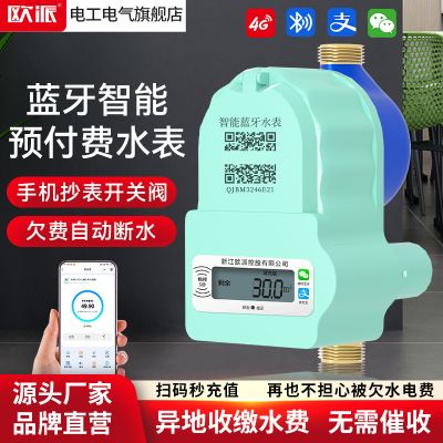 智能水表预付费扫码4G远程出租房