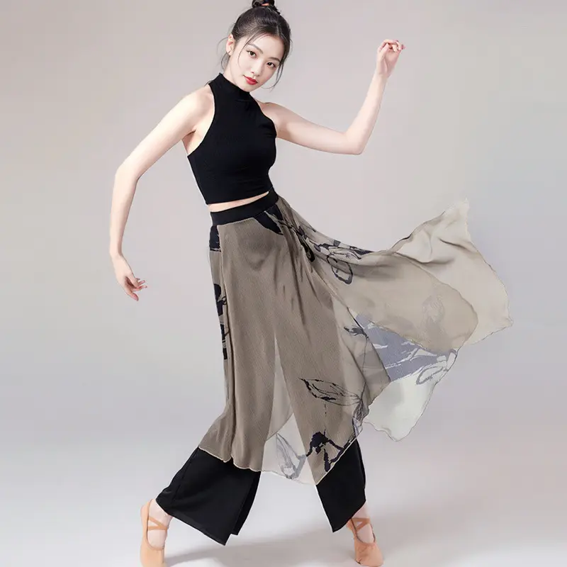 新中式舞蹈服舞宽松阔腿裤爵士舞