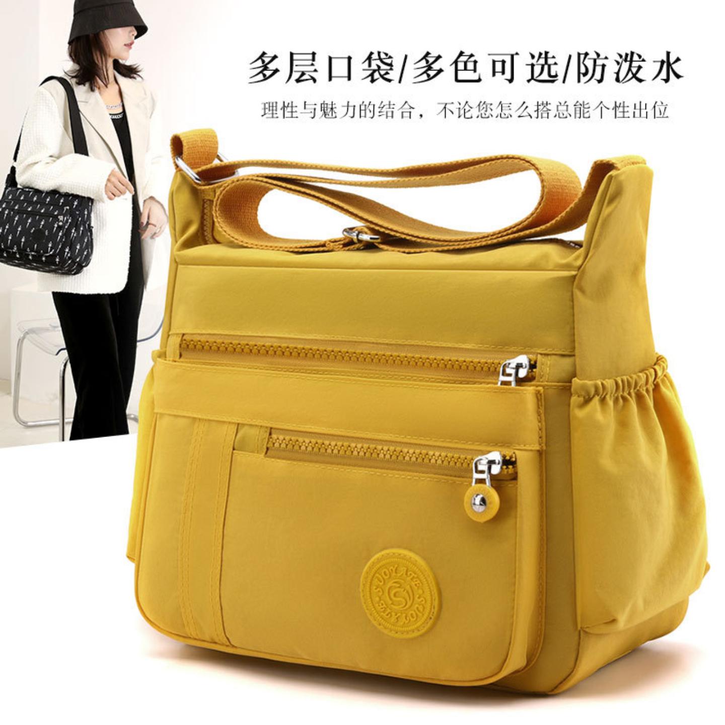 轻便防泼水尼龙布包潮流女包包