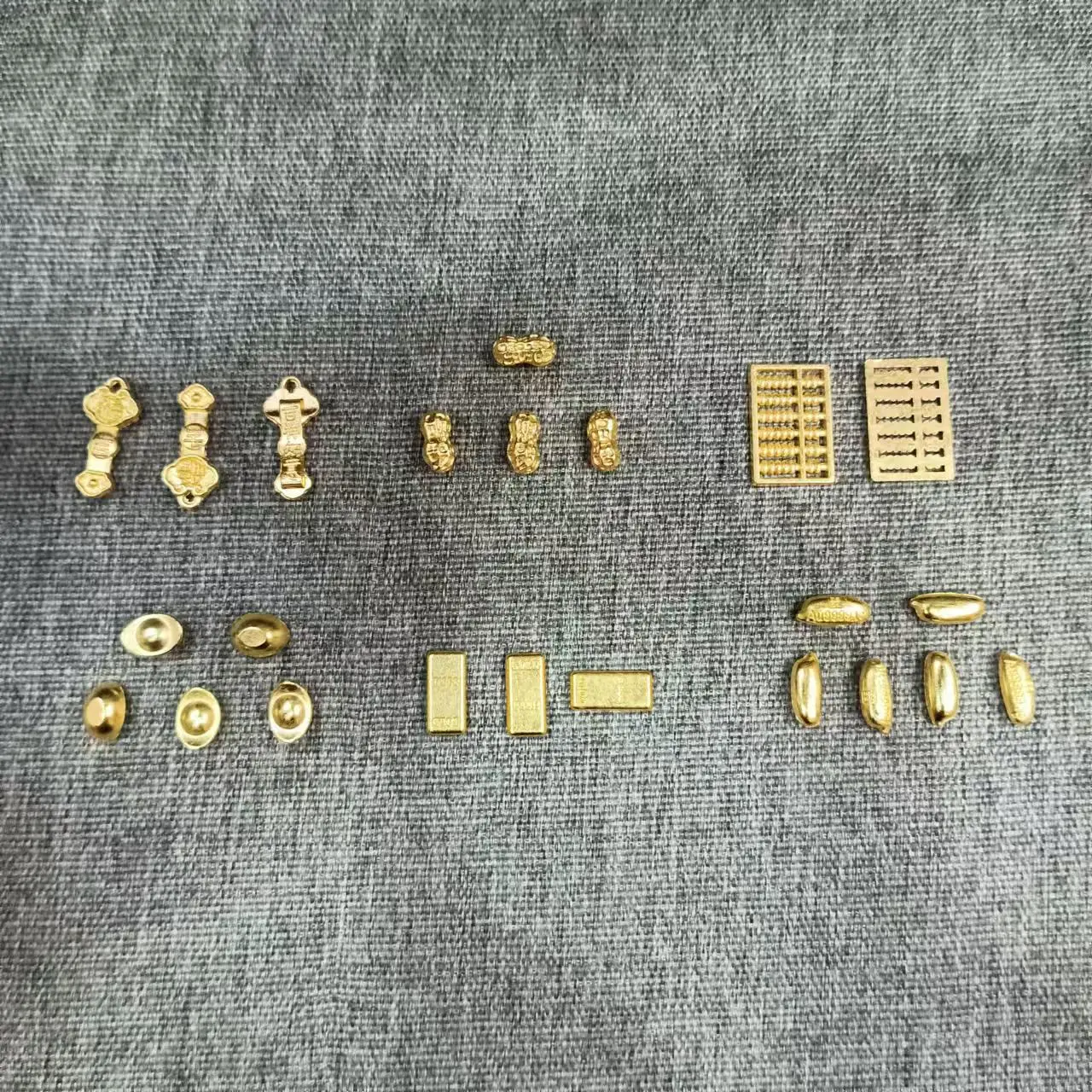 小金条仿真金瓜子金算盘元宝家居