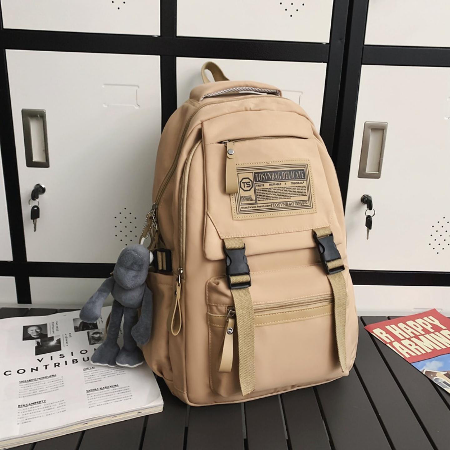 开学新款书包女韩版原宿高中学生