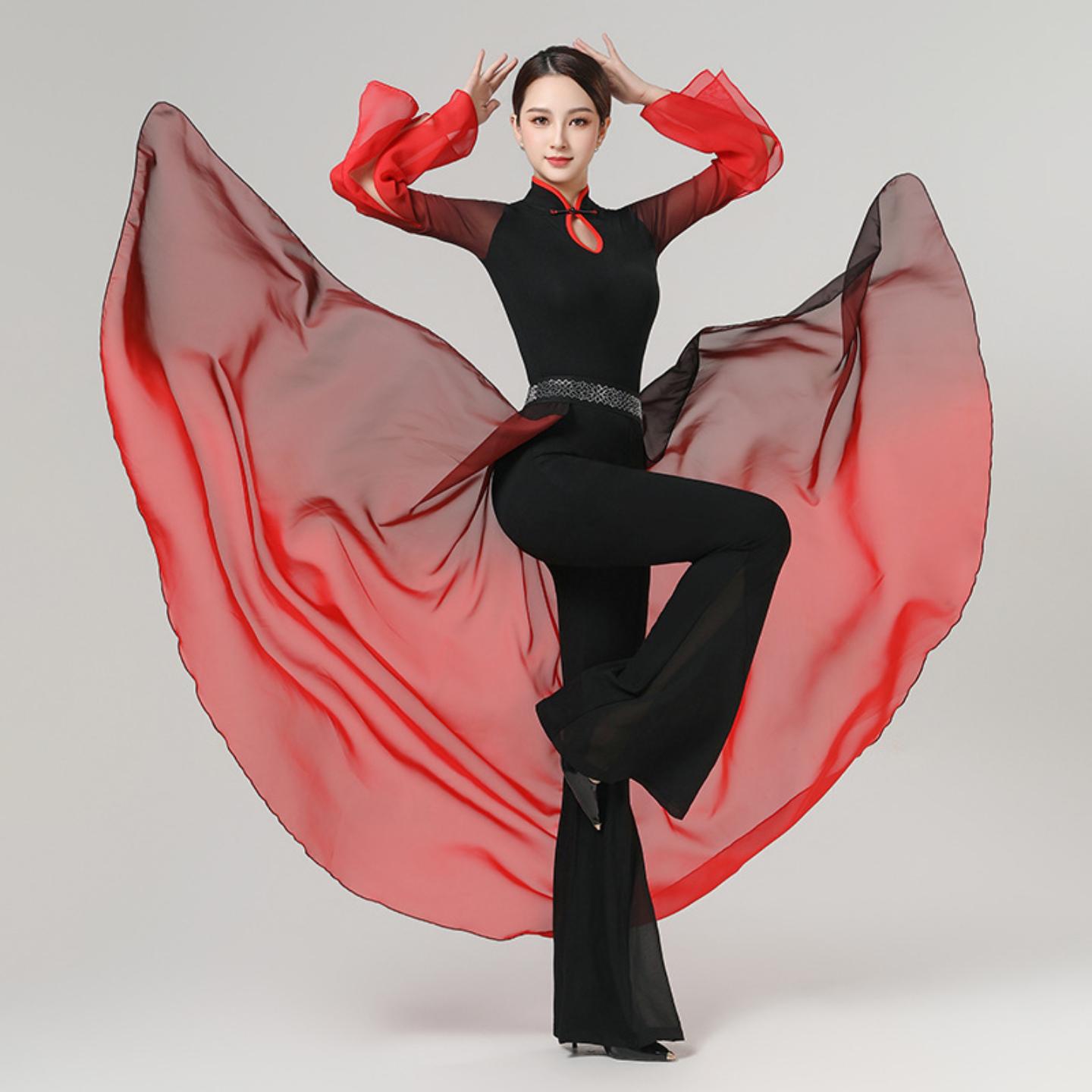 2025年春夏新款练功服装女套装中袖导师形体礼仪训练走秀演出服装