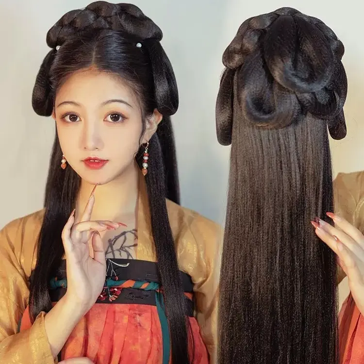 古装汉服假发包古风盘发发髻发包
