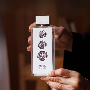 Arabian Oud麝香玫瑰香水Musk Rose佛手柑苹果梨甜桃花果发香喷雾