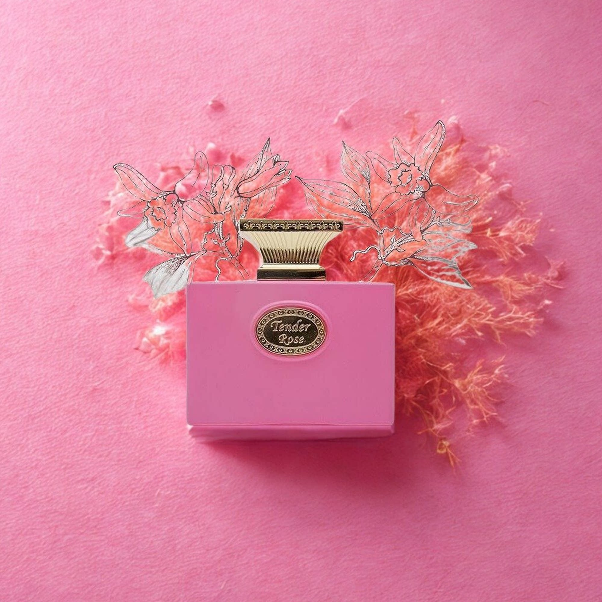 Arabian Oud温柔玫瑰香水Tender Rose白桃紫罗兰玫瑰花果香优雅女