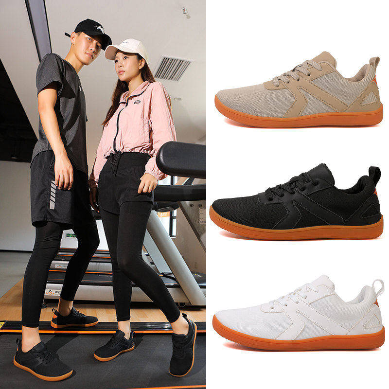 宽头鞋男女款不挤脚室内健身运动赤足综合训练专用鞋子加宽大头鞋