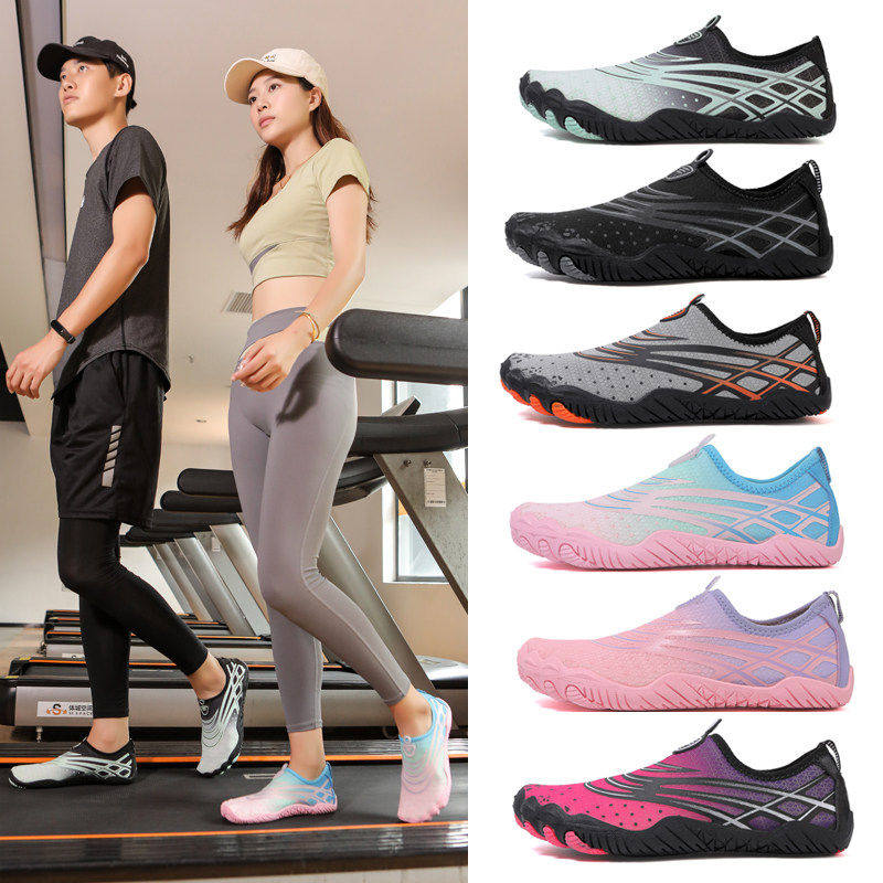 室内跳操运动鞋女综合训练瑜伽防滑跑步机深蹲跳绳健身鞋男溯溪鞋,运动鞋new,综合训练鞋/室内健身鞋,淘宝优惠券,粉丝福利购,淘宝优惠卷