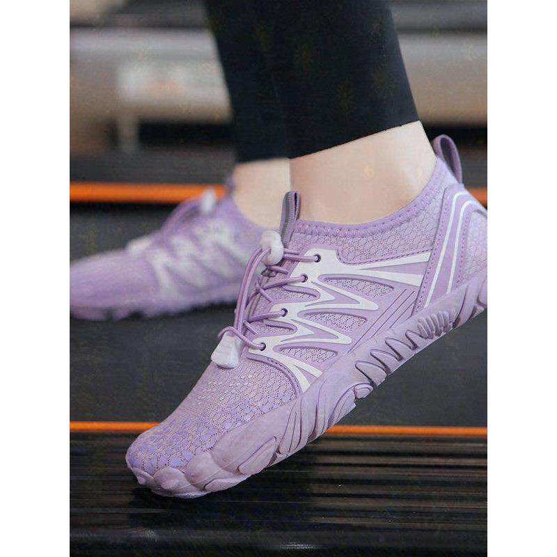 室内健身鞋男女跳绳鞋静音软底有氧运动鞋防滑居家运动跑步机鞋子