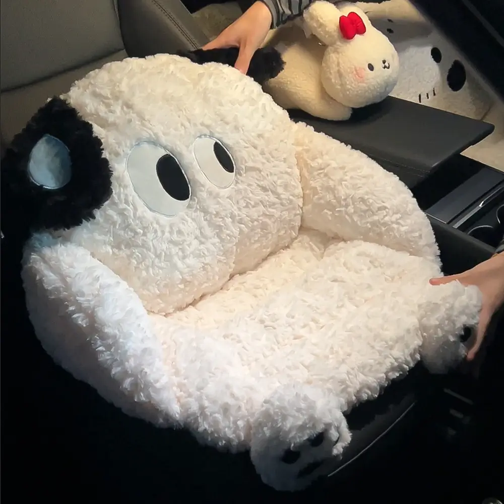 懒人小沙发汽车坐垫冬季毛绒加厚