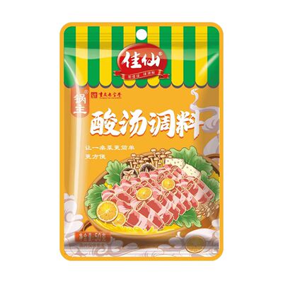 佳仙锅主酸汤调料50g*3袋酸汤肥牛米线酸辣下饭不辣