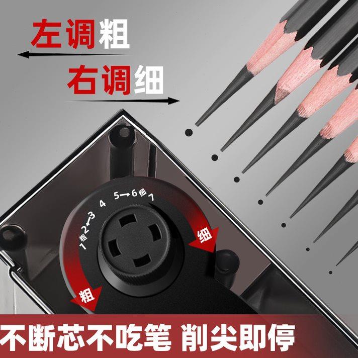 传奇之路全新升级二代素描削笔器手摇卷笔刀美术生专用炭笔速写转