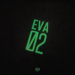 车用多用防水贴纸 TLP镂空车贴 荧光夜光变色 EVA01 02机甲编号
