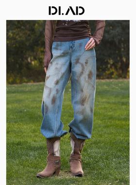 DI.AD游牧系列阔腿版型牛仔裤DA691949N0