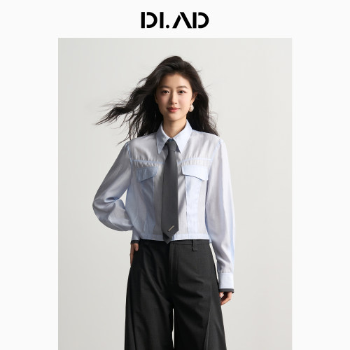 DI.AD26夏胶囊吸血长袖衬衫女