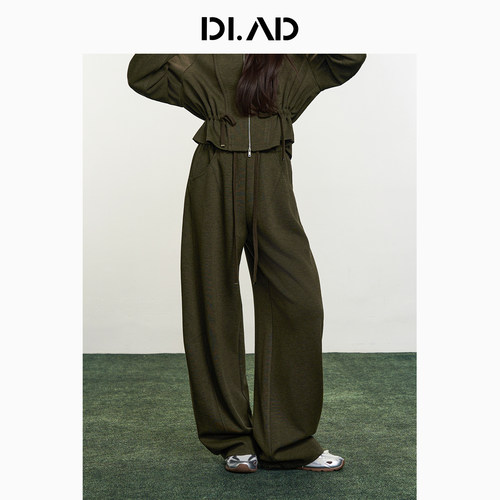 DI.AD26冬松弛感针织垂感长裤女