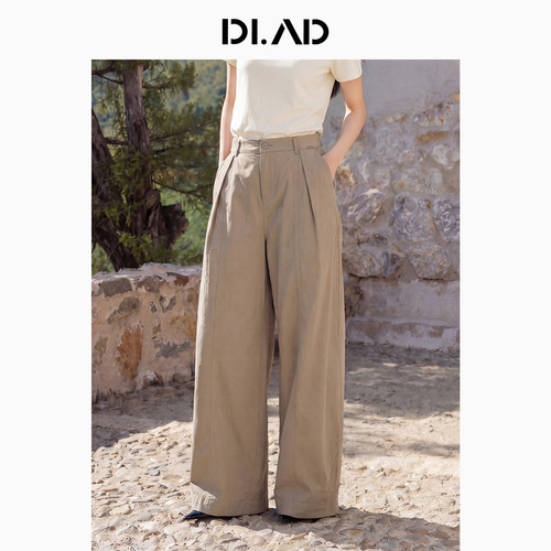 DI.AD26夏休闲裤女宽松百搭裤子