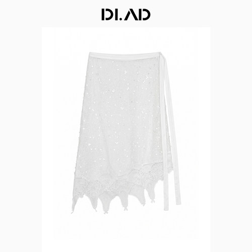 DI.AD26夏刺绣氛围感网纱裙帘女