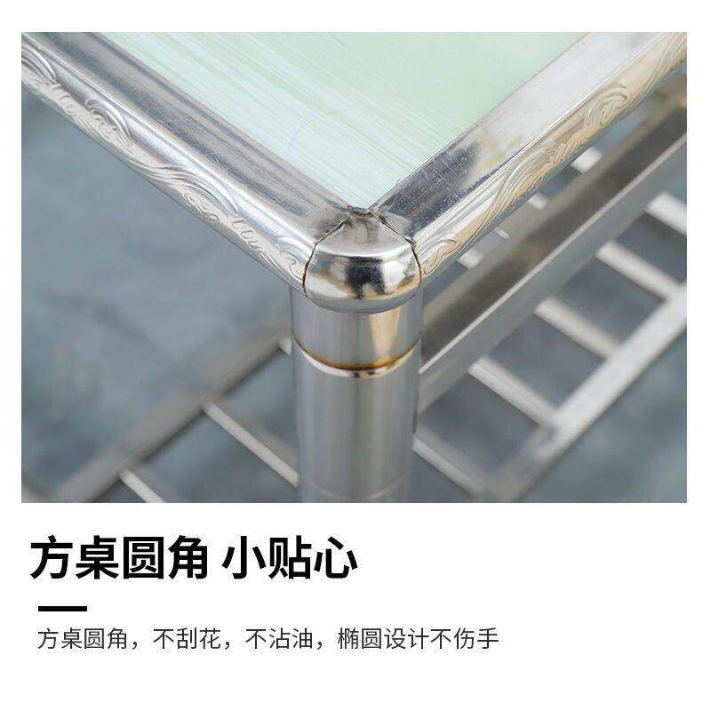 长方形不锈钢烤火桌子家用折叠烤火架加厚多功能烤火炉烤火架子