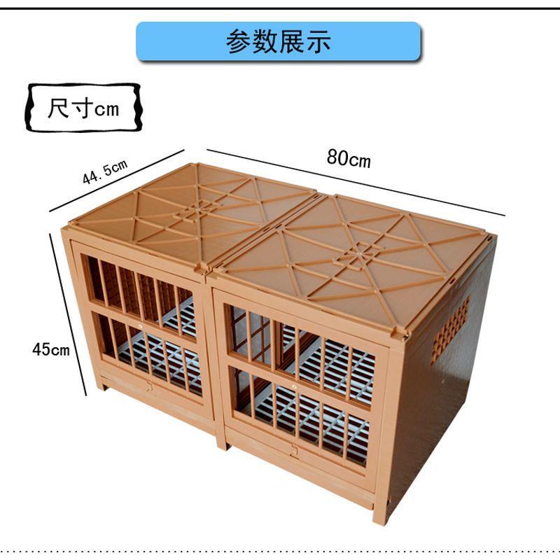 鸽子配对笼信鸽组合巢箱家用养殖新款鸽子笼塑料鸽子笼子鸽具用品