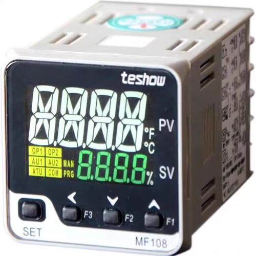 teshow台松MF108液晶显示温度仪表 温度控制器 控制温度MF108-802