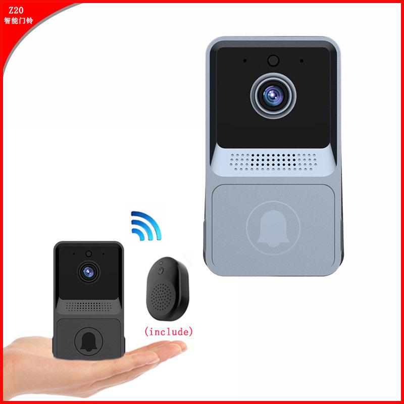 【优惠】智能wifi可视门铃 Z20无线可视双向对讲家用门铃工厂
