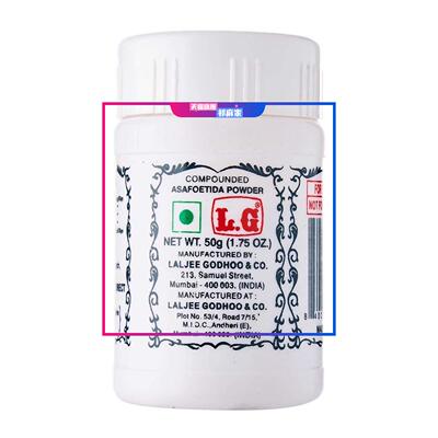 IndianFood印度食品阿魏胶 L.G HingHeeng Asafoetida Powder 50g