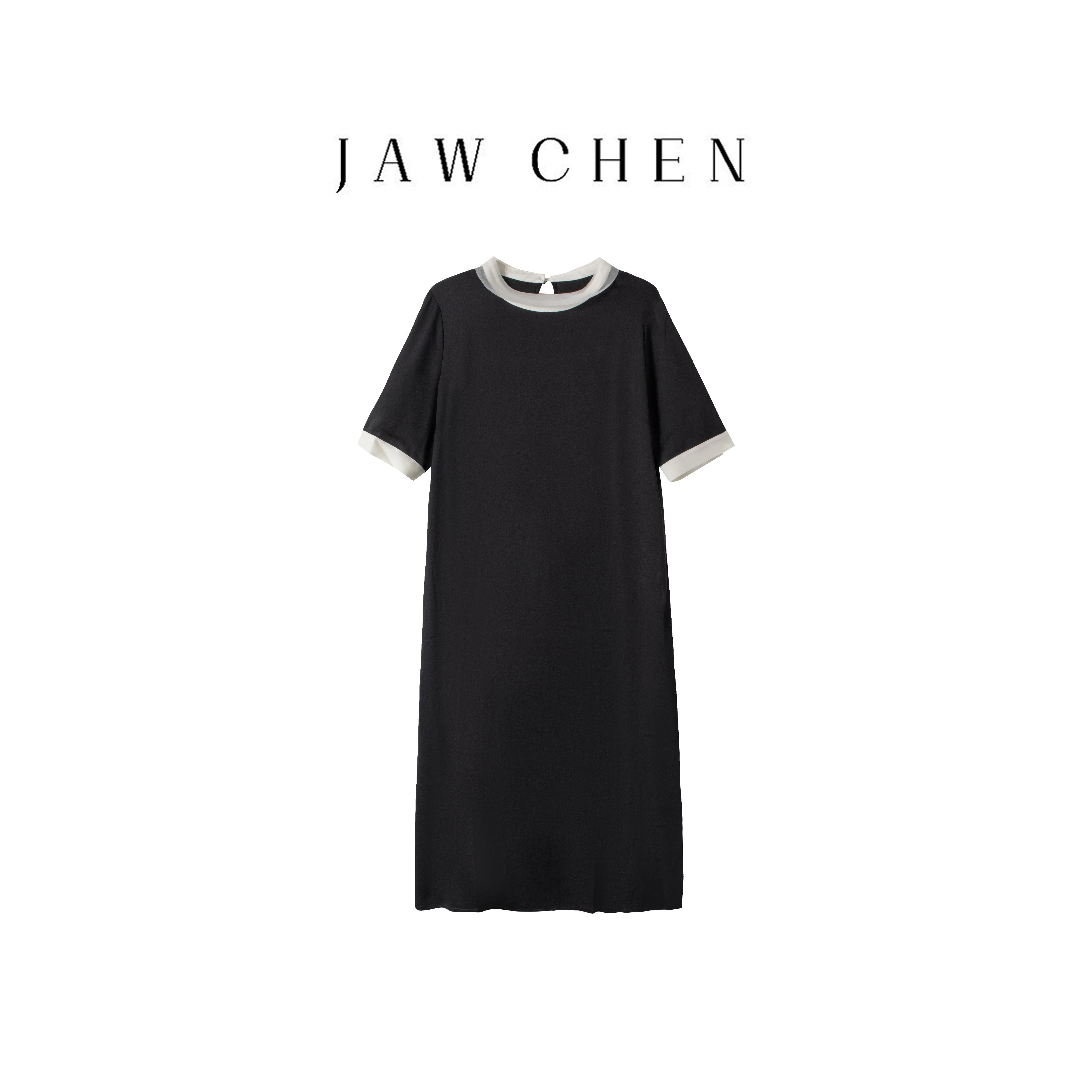 《香香赫本》【JAW CHEN】桑蚕丝连衣裙CLY-BL2523