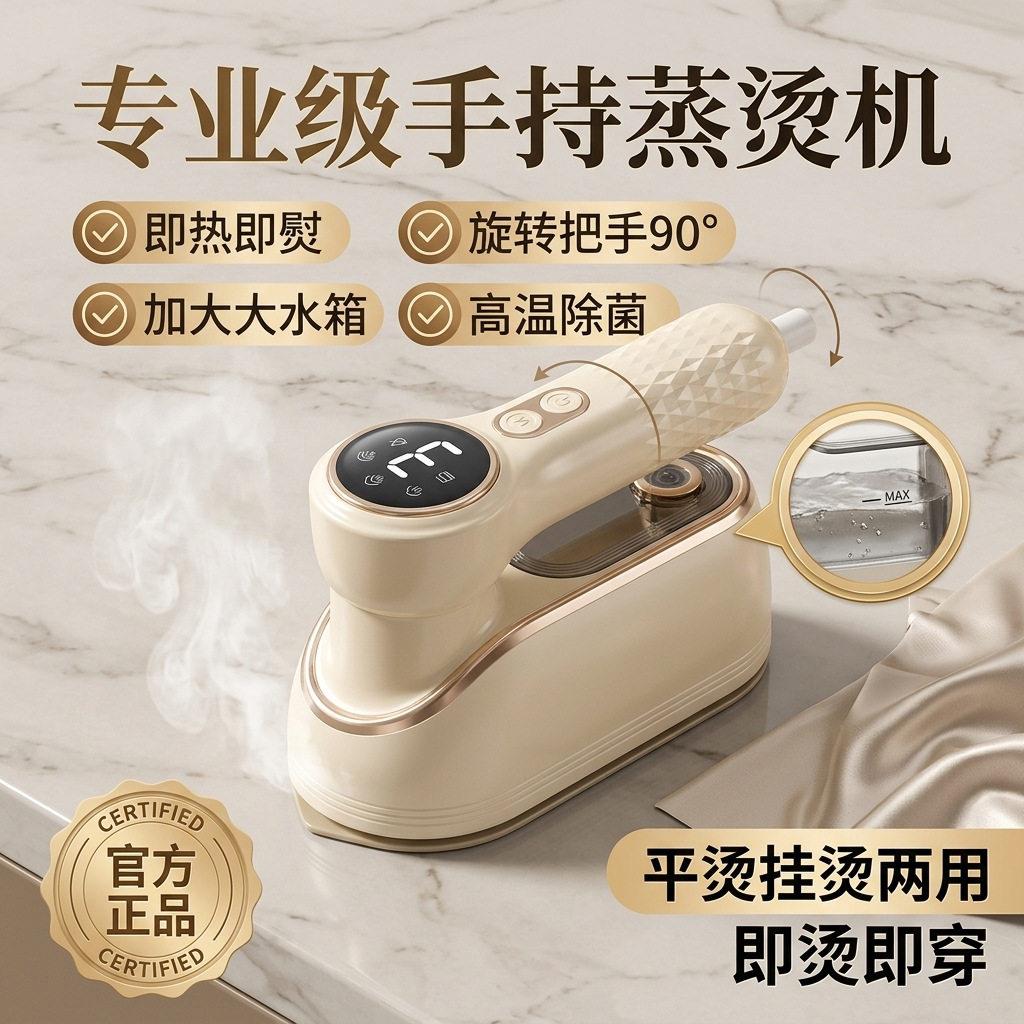 挂烫机电加热熨斗家用熨烫机手持小型蒸汽熨斗便携式大功率电熨斗