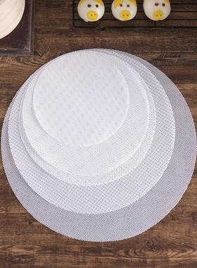 厂家硅胶蒸笼垫高温蒸包子馒头蒸笼布圆形家用不粘双面蒸笼布