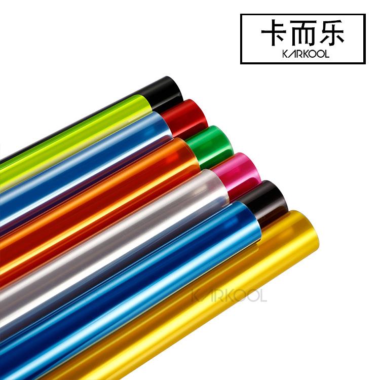 汽车灯光膜 大灯改色膜 炫彩尾灯膜 透光雾灯膜 三层车灯保护膜
