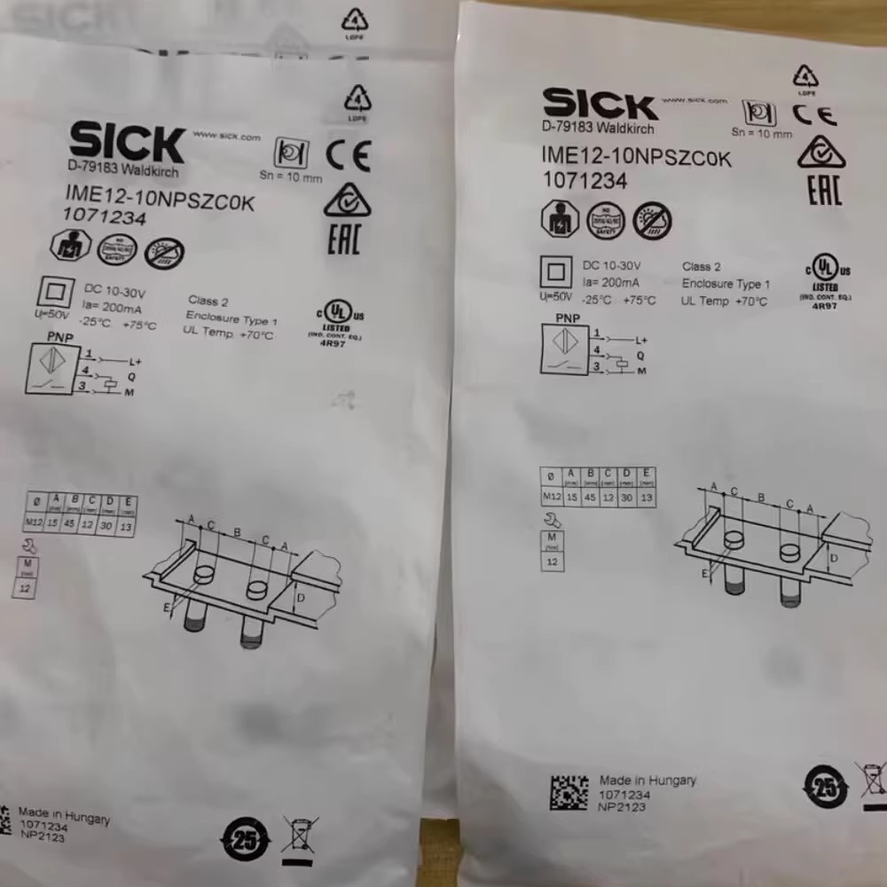 SICK西克IME12-10NPSZC0K 1071234接近开关全新原装进口现货议价