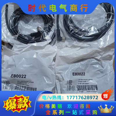 德国IFM/易福门带插座连接电缆E80022议价