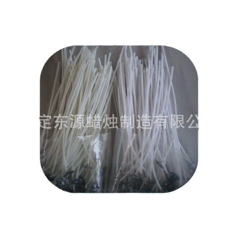 【赤华】40股蜡烛芯DIY香薰灯芯棉线跨境电商100根1包 大豆蜡烛芯