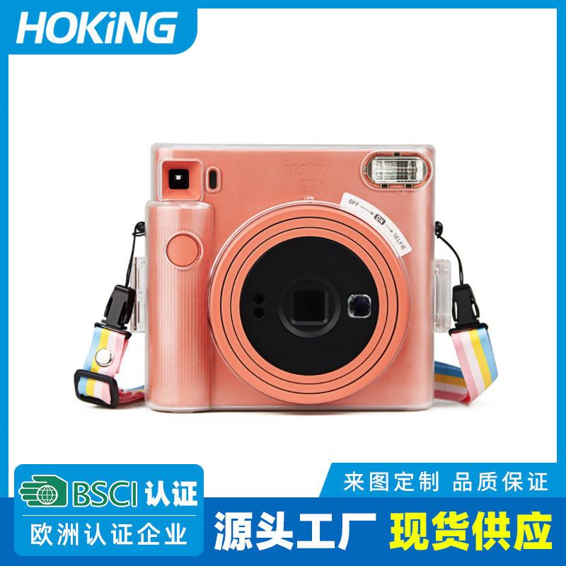 适用拍立得SQ1水晶保护壳 方形相机防刮保护数码摄影保护壳