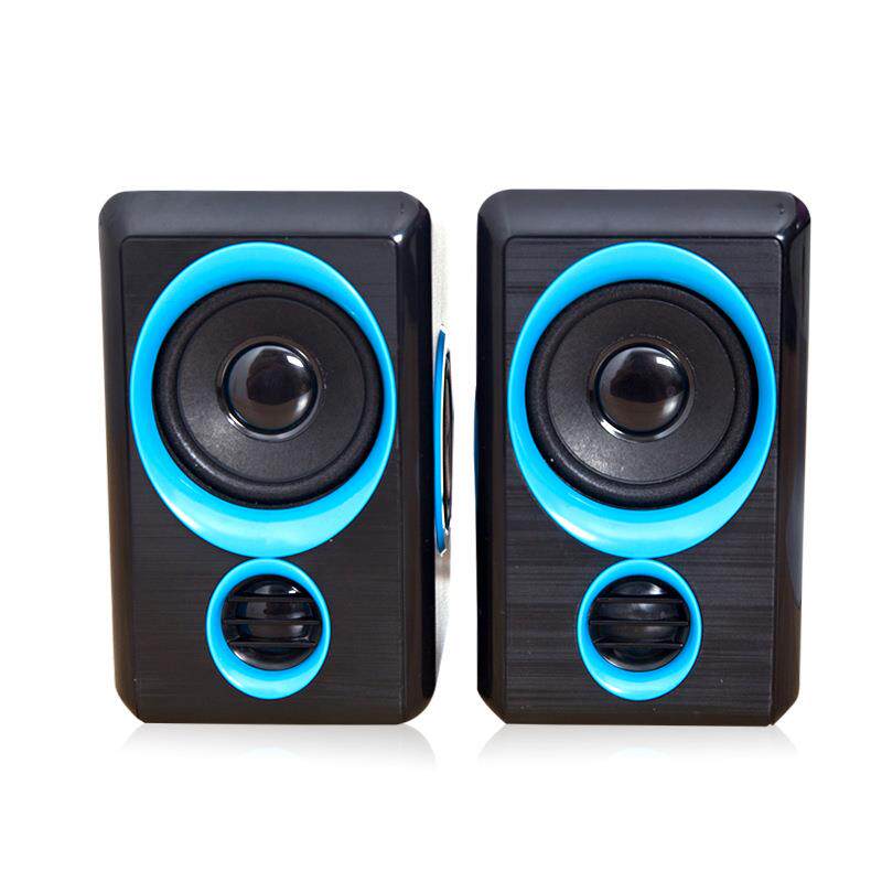 中性包装拉丝面板2.0小音箱电脑音响手机笔记本迷你小对箱FT-165