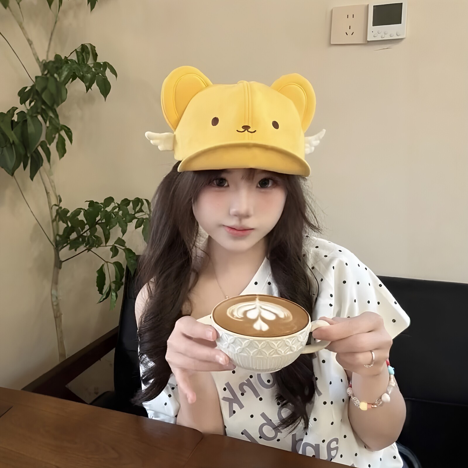 天使小可翅膀防晒鸭舌帽图片