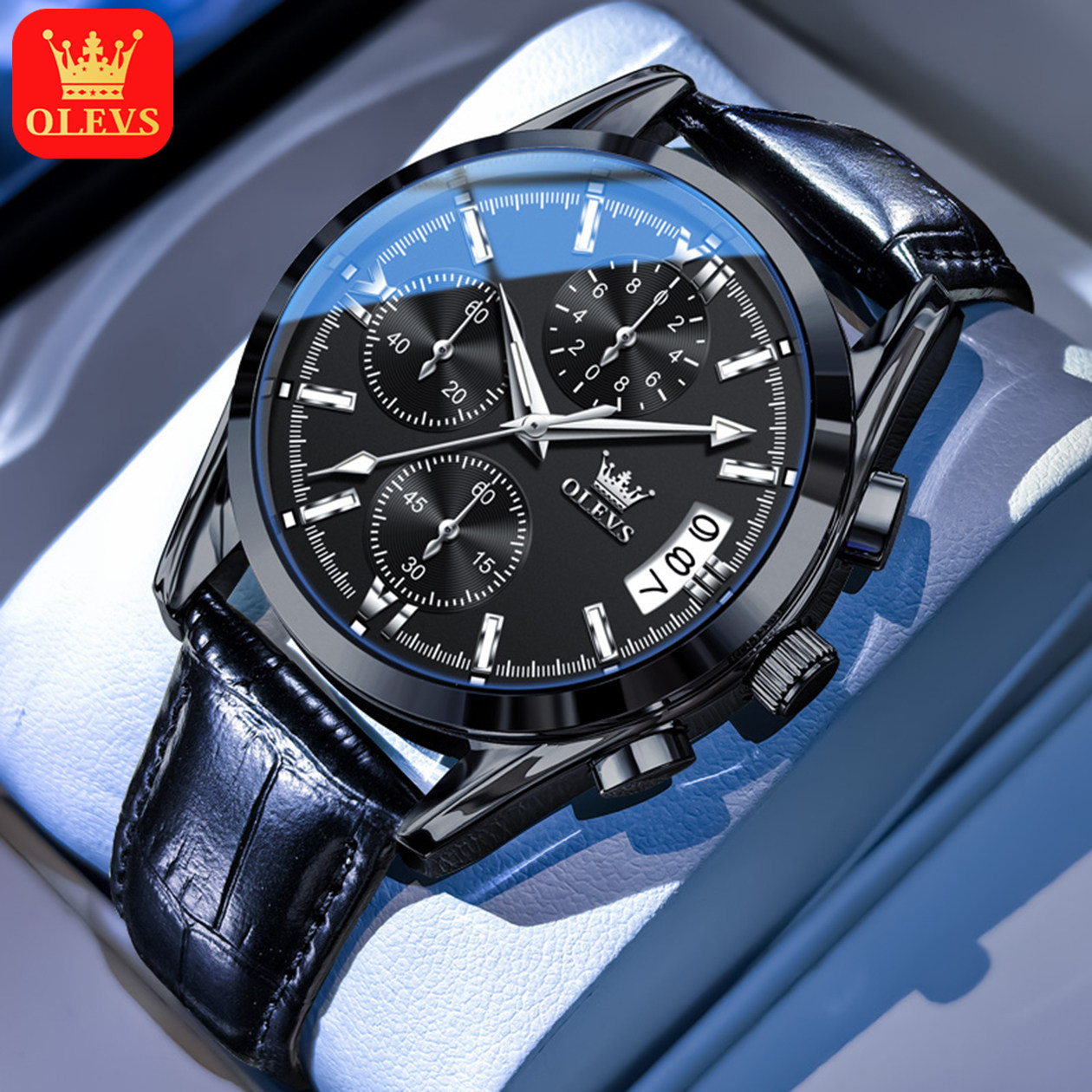 瑞士认证正品牌男士手表男款2026年新款多功能石英表名式腕表十大