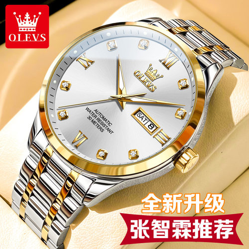 瑞士认证正品牌男士手表机械表男