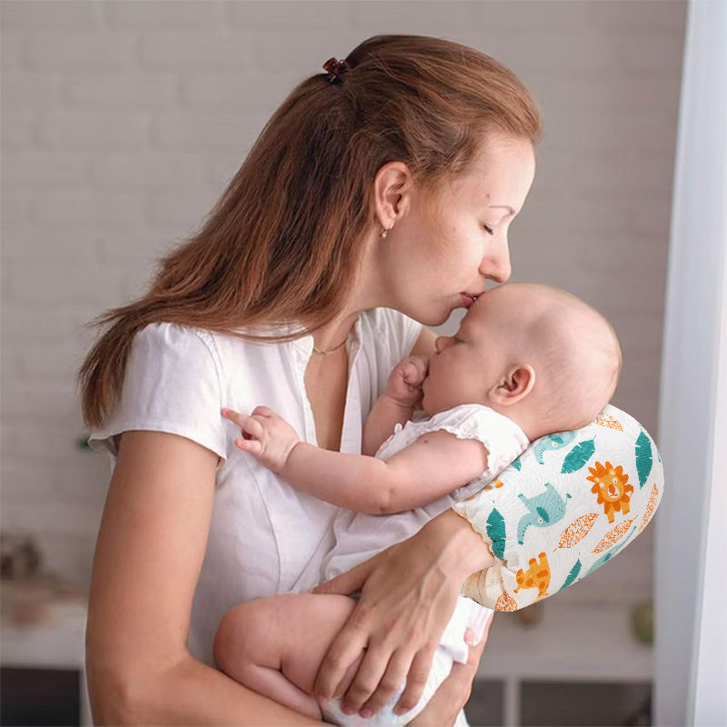 抱娃手臂垫防枕骨纯棉加绒加厚柔软舒适婴儿哺乳枕手臂婴儿枕喂奶