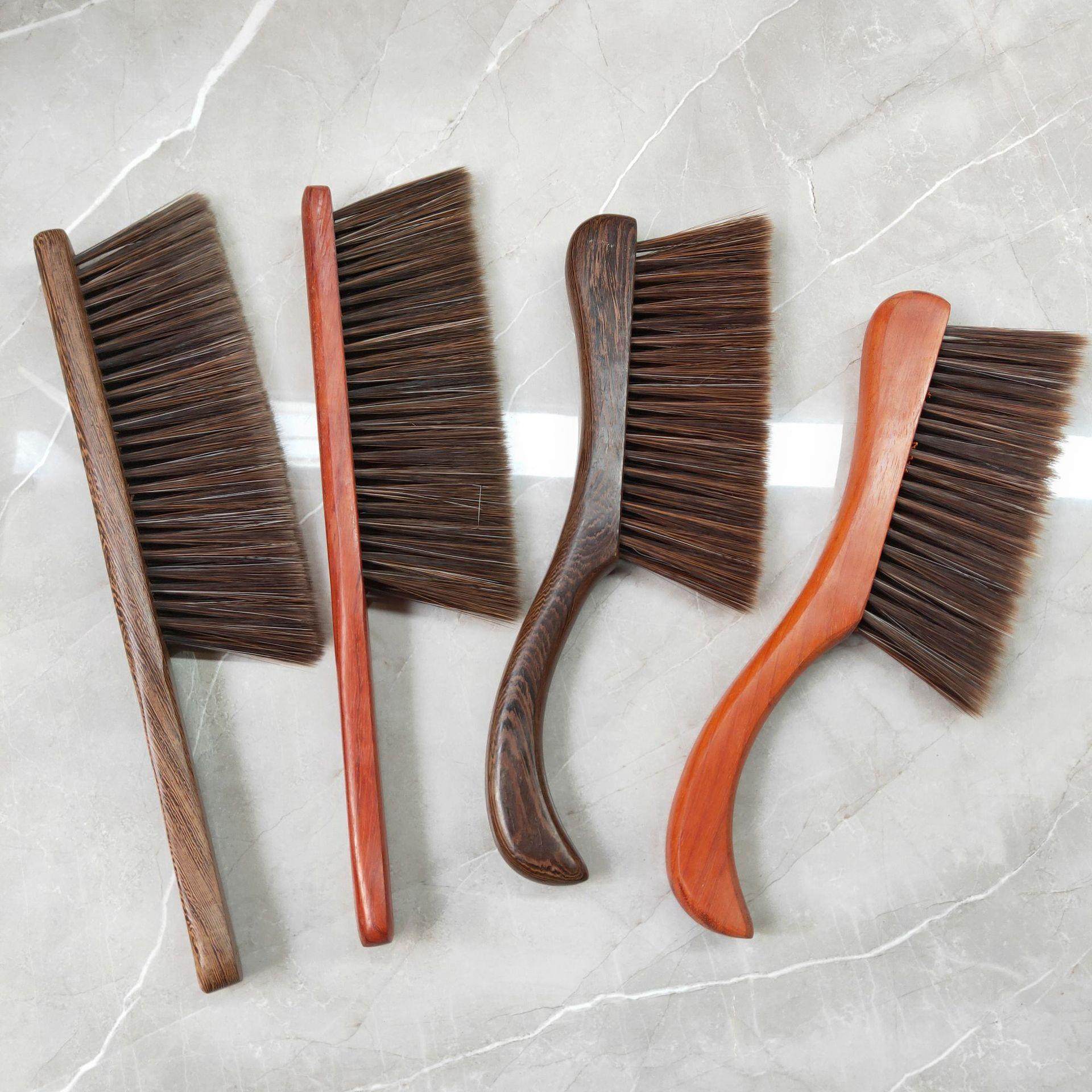 鸡翅木床刷 红花梨弯柄床刷实木床扫家居用品厂家直销现代简约