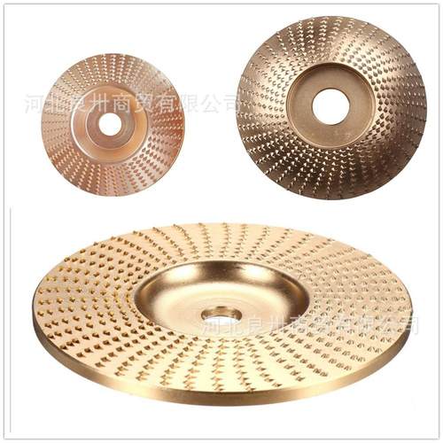 木工打磨塑型刺盘角磨机砂轮打磨盘木材打磨片抛光轮圆磨轮茶盘木