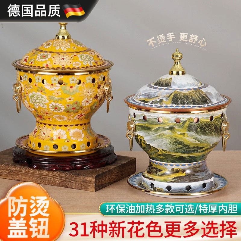 德国进口单人铜火锅一人一锅商用