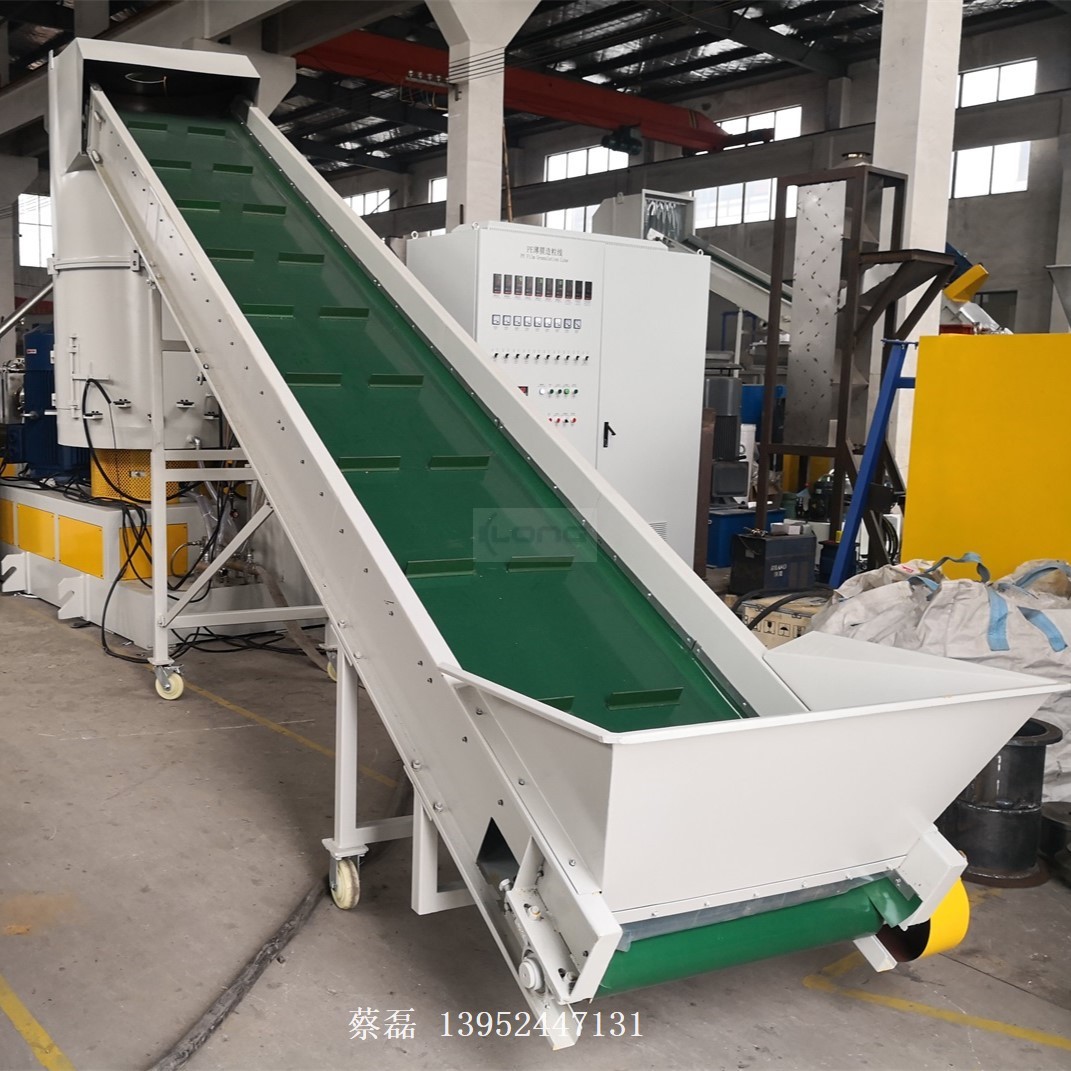 密实仓团粒造粒机，PP塑料标签纸工业膜压实仓再生造粒设备厂家