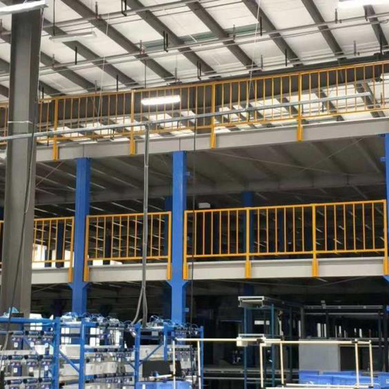 钢结构平台 阁楼货架二层平台货架 仓库重型货架钢平台生产厂家