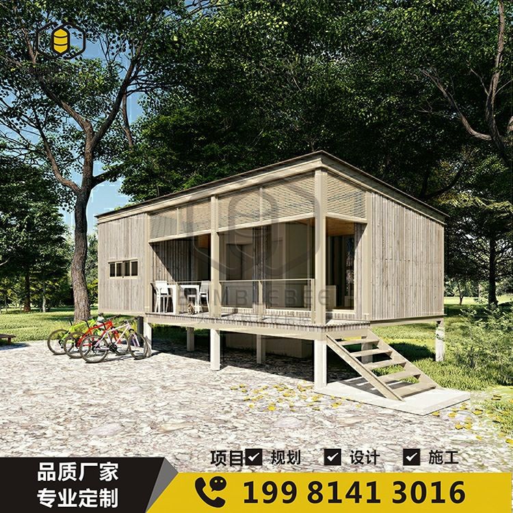移动木屋别墅定制户外民宿太空舱景区个性休闲酒店新型船屋集装箱
