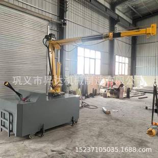 全自动移动式 吊机电动行走 液压小吊车车间注塑吊装 工件模具平衡式