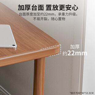 沙发旁边小桌子客厅双层长方形z侧边柜边几家用小尺寸迷你角落茶