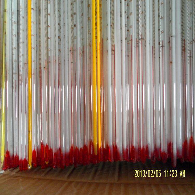 玻璃棒0-100度红水温度计红液玻棒温度计欢迎订购。