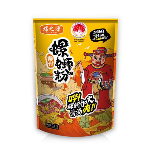 【到手10大包】柳州原味螺蛳广西速食特产方便螺狮粉袋装速食